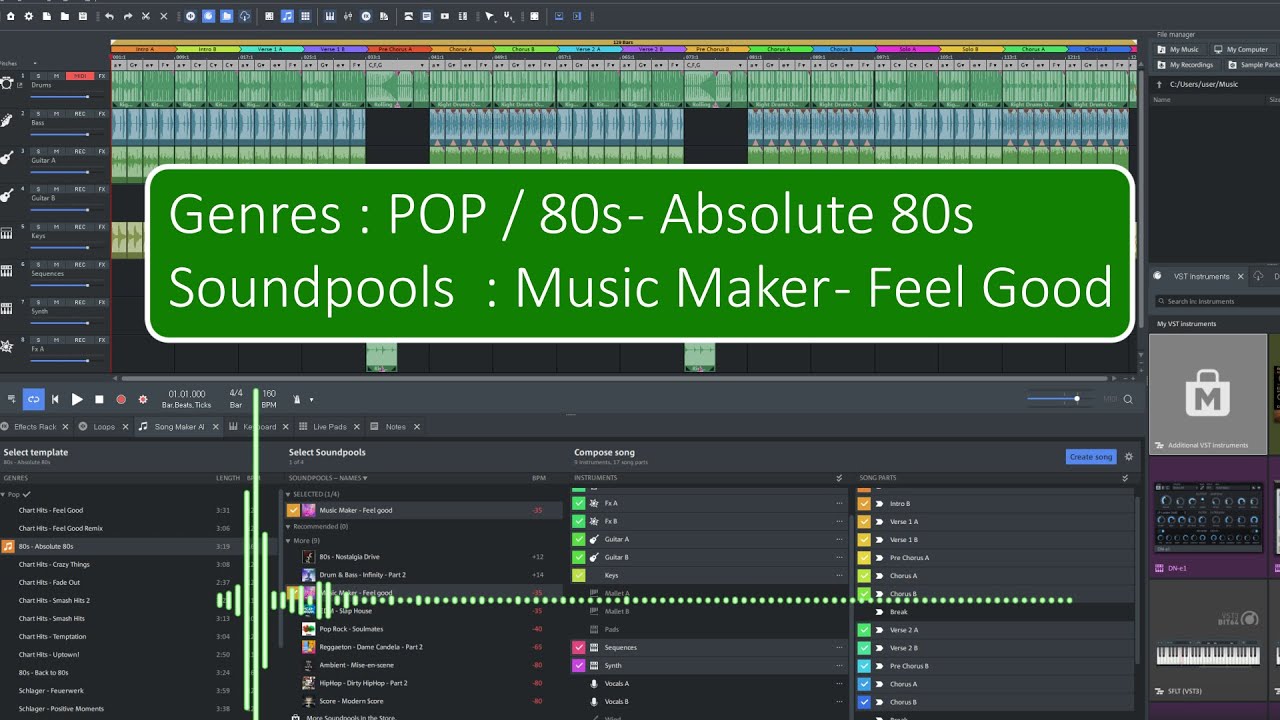 POP / 80s - Absolute 80s  / Music Maker - Feel Good