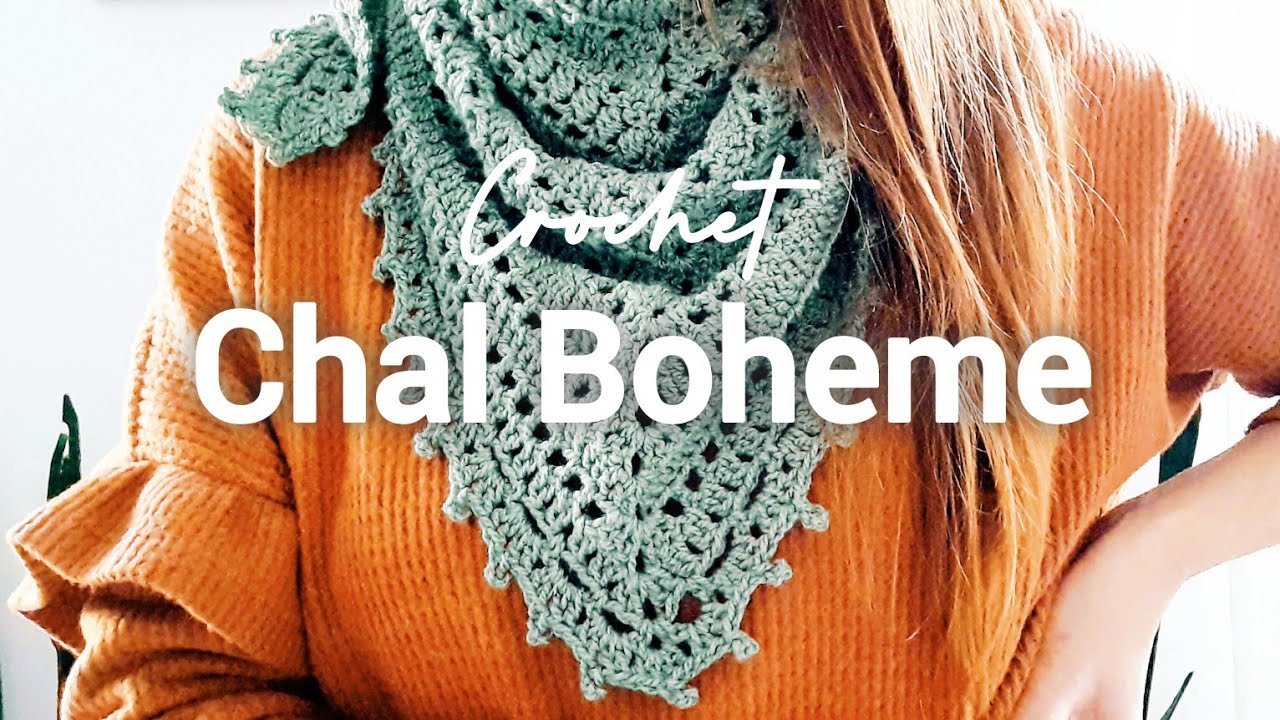 CHAL BOHEMIO A CROCHET | TUTORIAL PASO A PASO