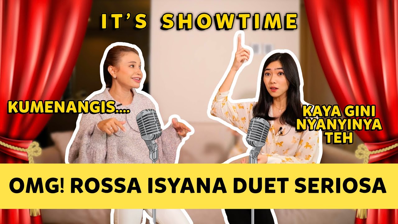 ISYANA NGAJARIN ROSSA NYANYI SERIOSA! PECAAAH ABIS