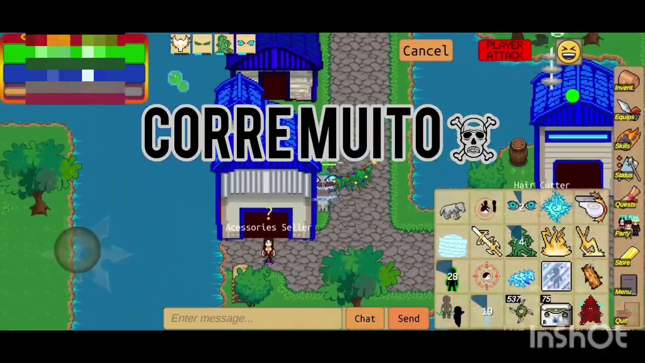 Shinobi mmo: Yujiro o corredor 🏃‍♂️ 🏃‍♂️ 