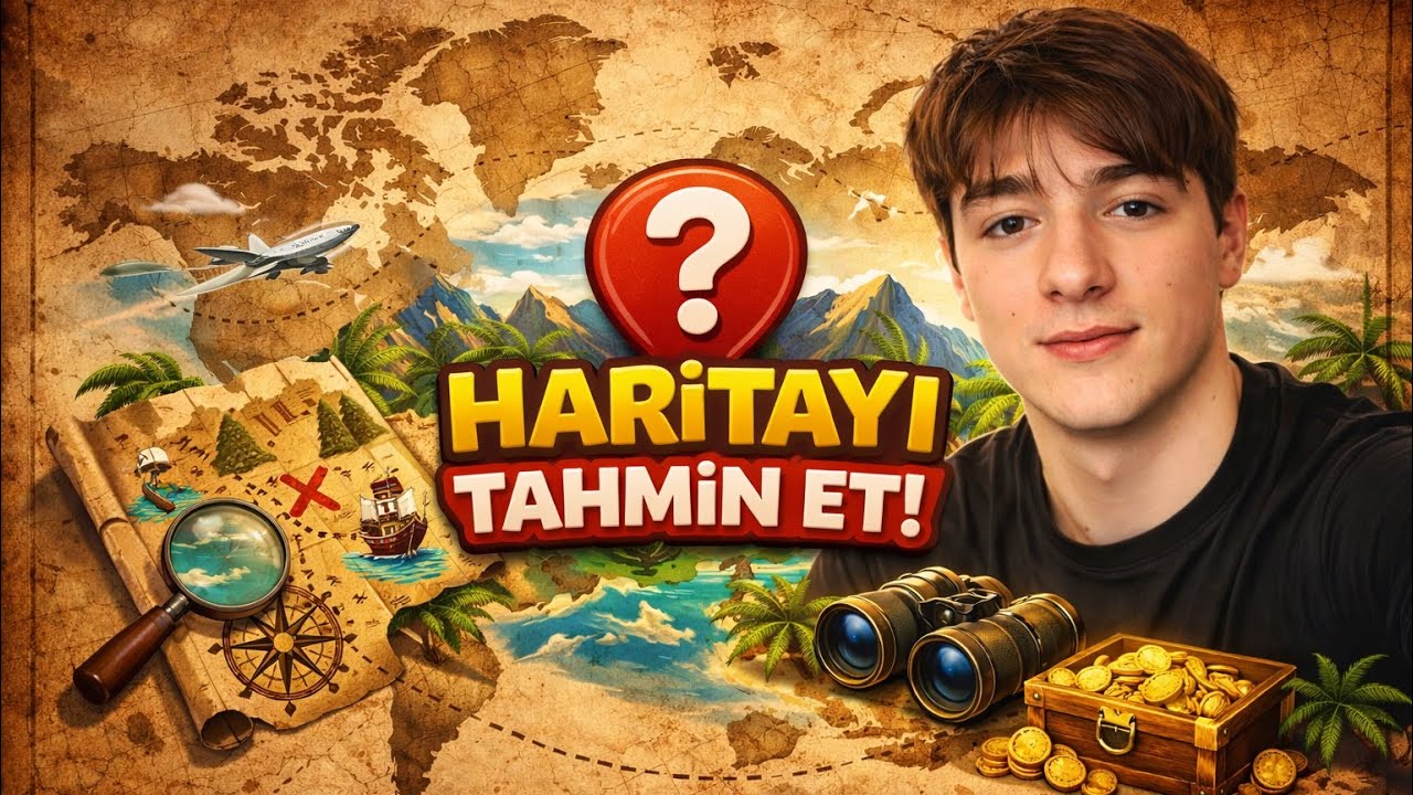 1 Video = 100 Yanlış | Haritaya Bakıp Ülke Bulmaya Çalıştım (Pişmanım)