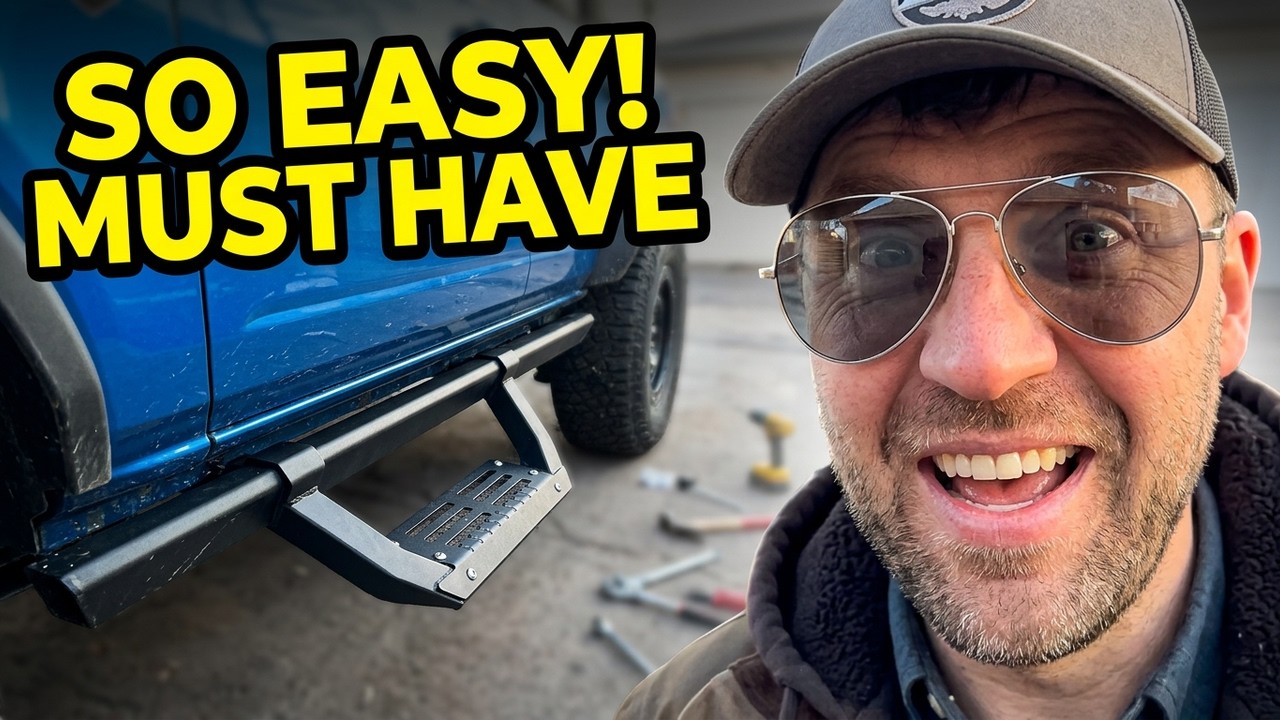 You NEED These Side Steps on Your Bronco &ndash; Quick DIY Install
