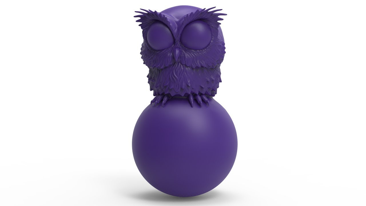 Owl - Sculptris Pro Timelapse by Pablo Munoz Gomez