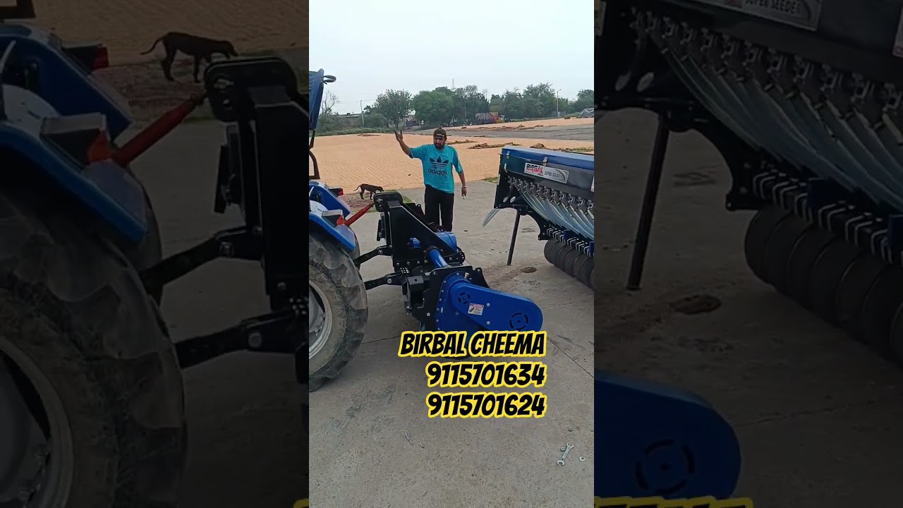 Super Seeder+Rotawiter #birbal #cheemaclips #agriculture #trendingshorts #viralvideo #youtubeshorts