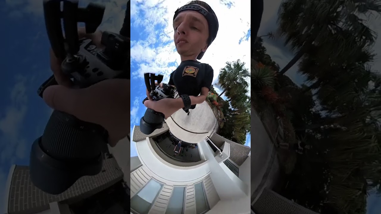 Our video editor said he likes the 360 footage more 🥀`