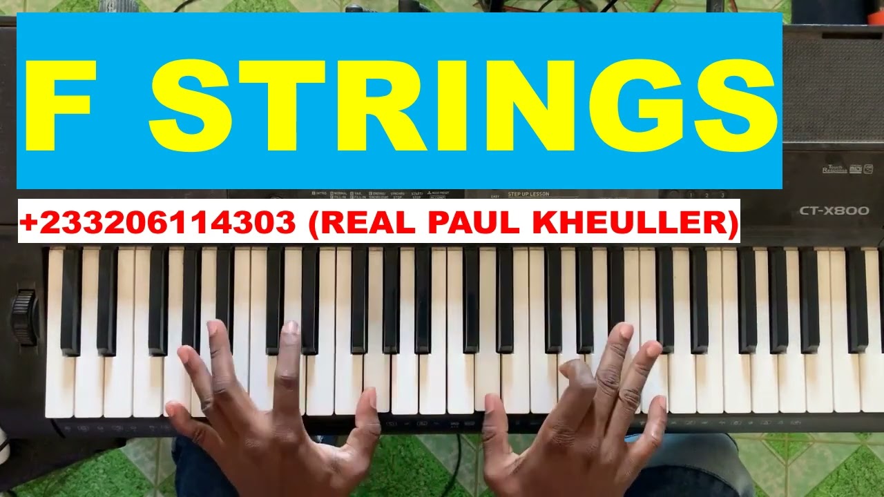 ASEDA STRINGS - WORSHIP PIANO STRINGS IN F
