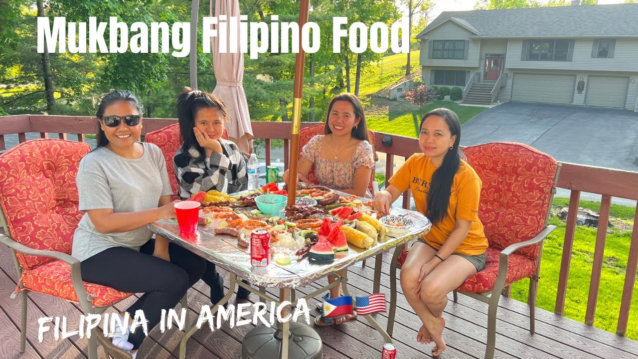 MUKBANG FILIPINO FOOD | BUHAY AMERICA | PINAY SA AMERICA | FILIPINA AMERICAN COUPLE