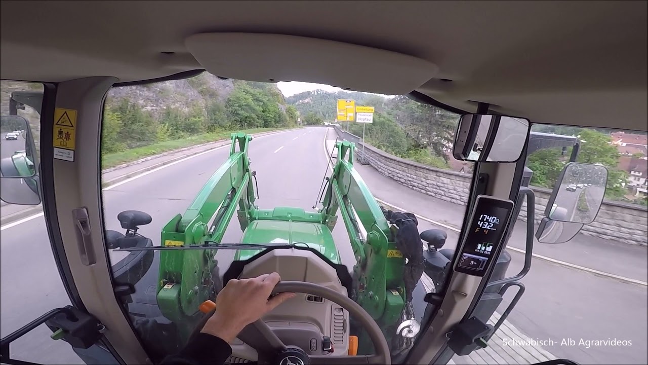 Let´s Drive John Deere 6120M // GoPro Hero5 Black