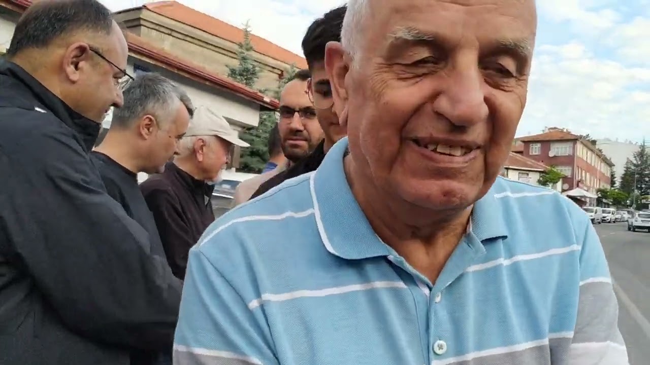 Çankırı Kurşunlu Cami çıkışı Kurban Bayramı bayramlaşma 28/06/2023