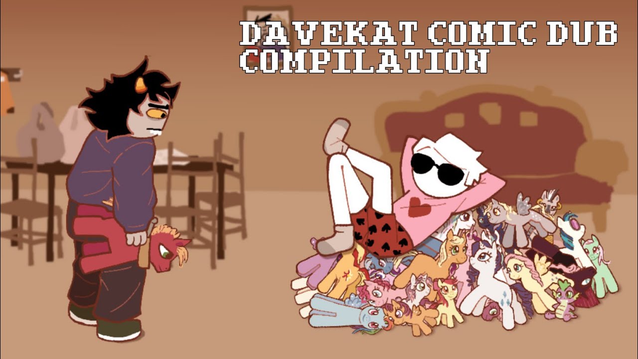 Вечеринка пони-кучки Дейвката (Homestuck Comic Dub)