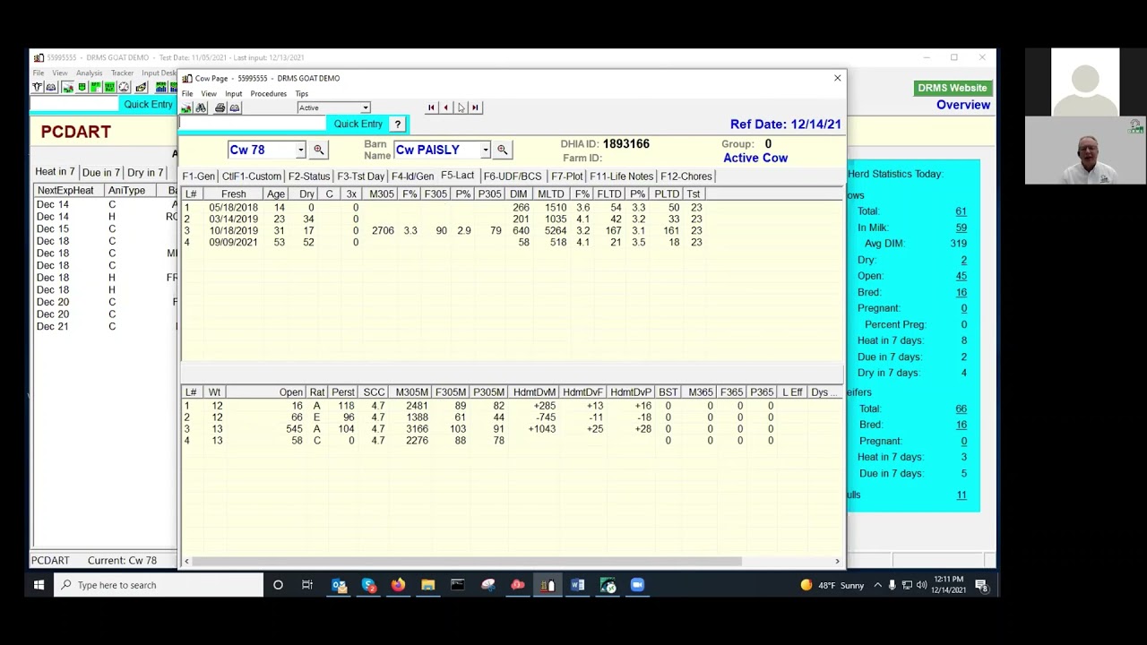 Making the Most of your Dairy Goat Records with PCDART Webinar