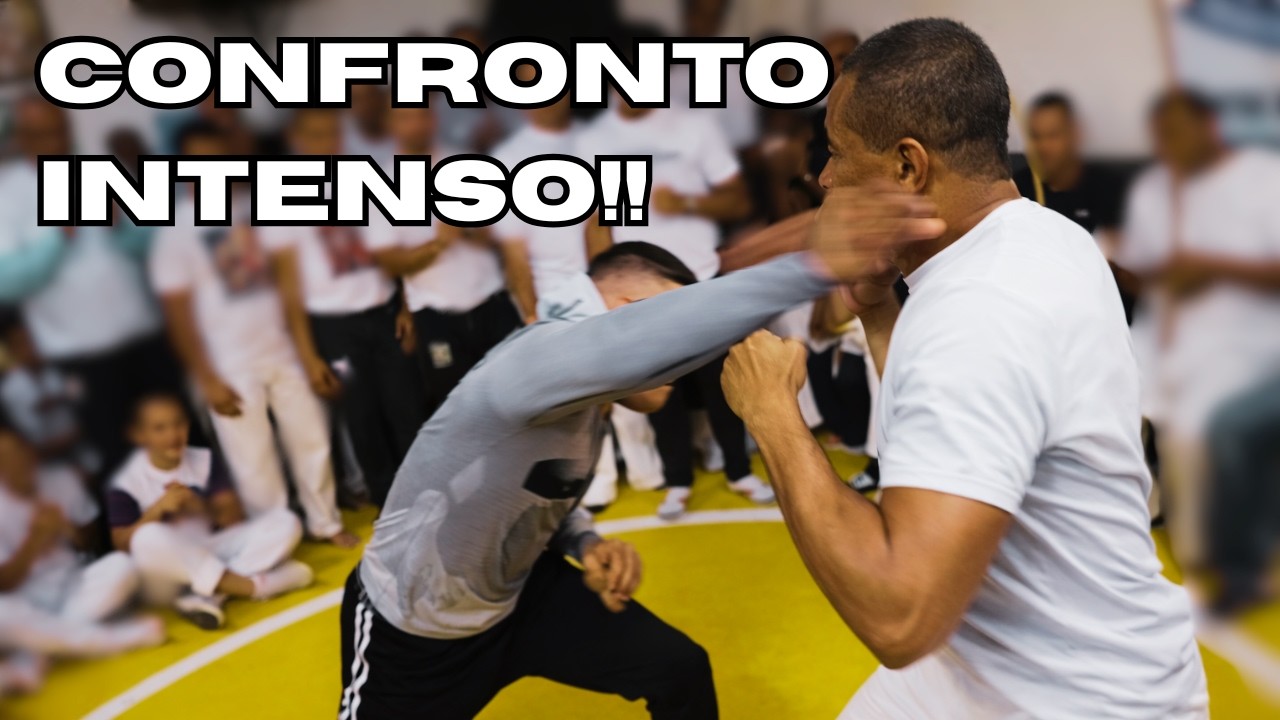 Mestre Tito Santos e Mestre Sidney Roda de Capoeira 17/05/2017.