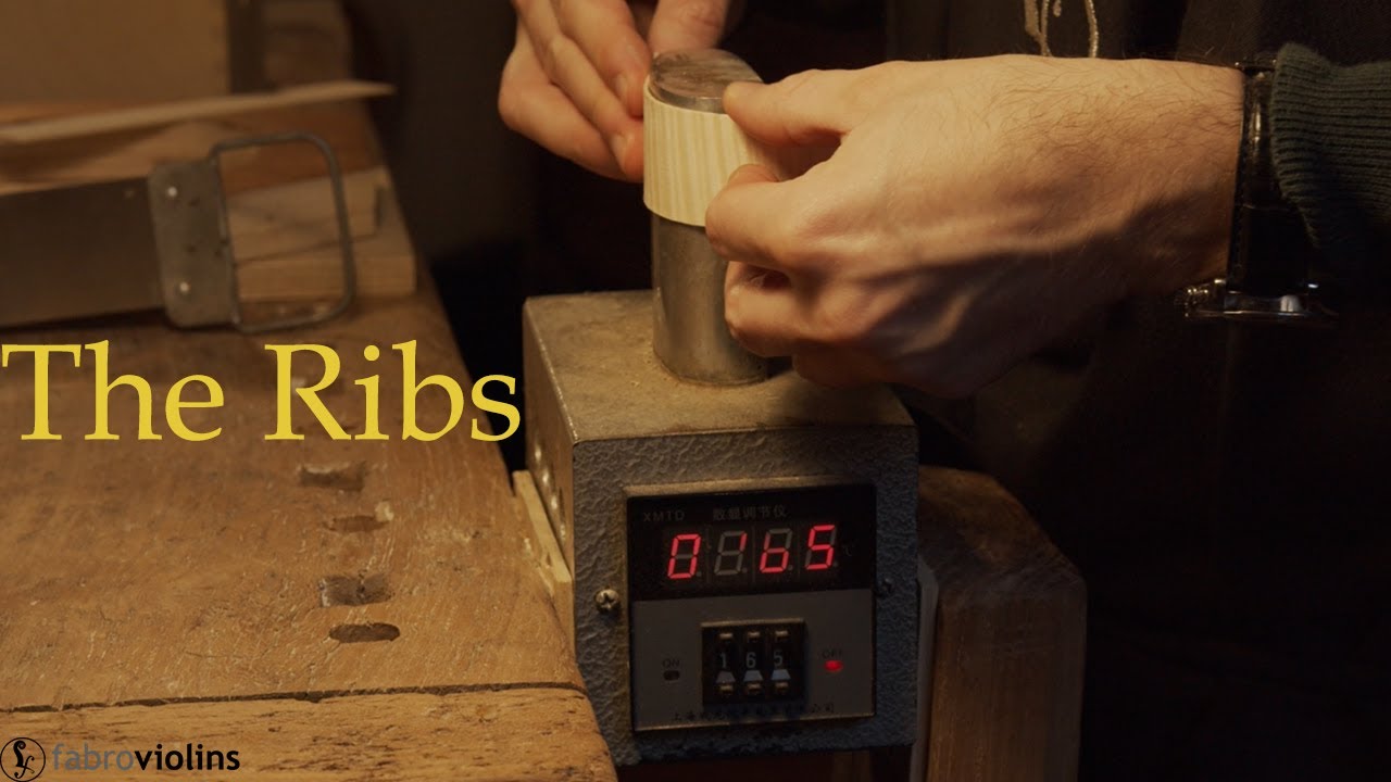 MAKING A VIOLIN | The RIBS | Step 09 | Amati Model