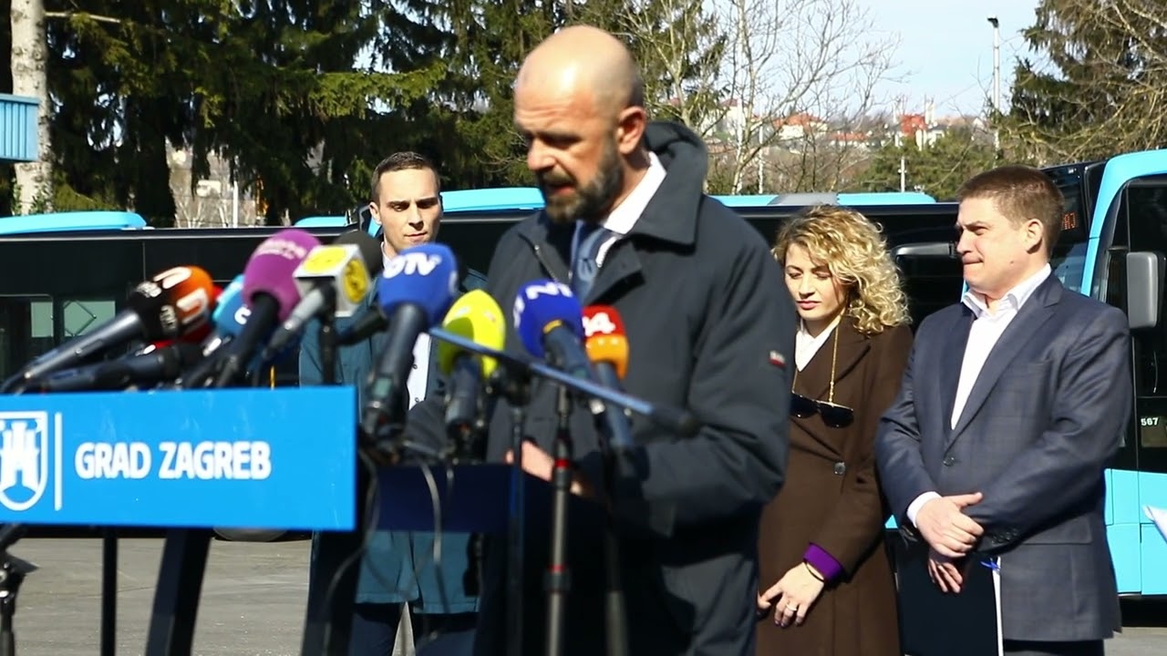 Predstavljanje novih autobusa u sklopu projekta Nabava 65 autobusa za ZET