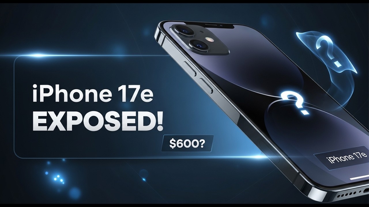 Apple’s Budget iPhone 17e EXPOSED! Is It Worth It?
