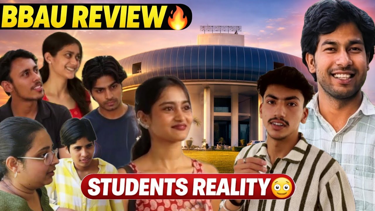 BBAU Students Review 2026 🔥 | All Courses Students Honest Reality 😳 Placement, Hostel, Cutoff 