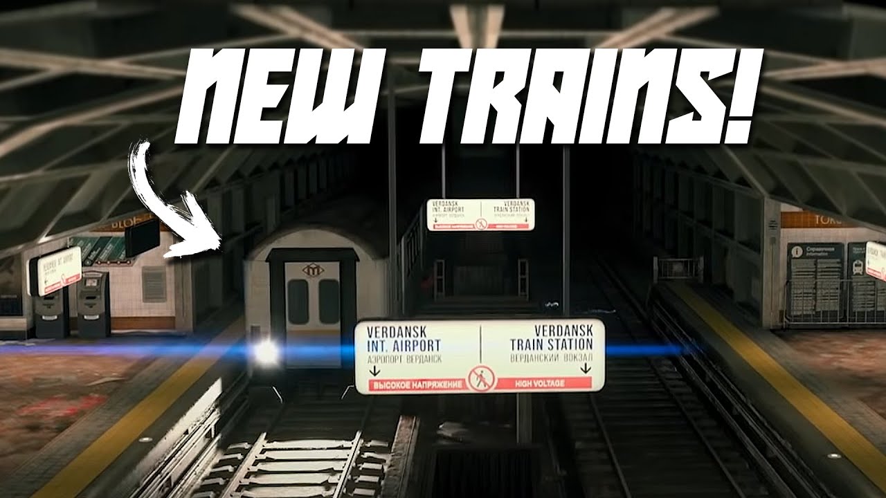 HOW THE *NEW* UNDERGROUND TRAINS WORK WARZONE SEASON 6 | Call Of Duty Warzone Season 6
