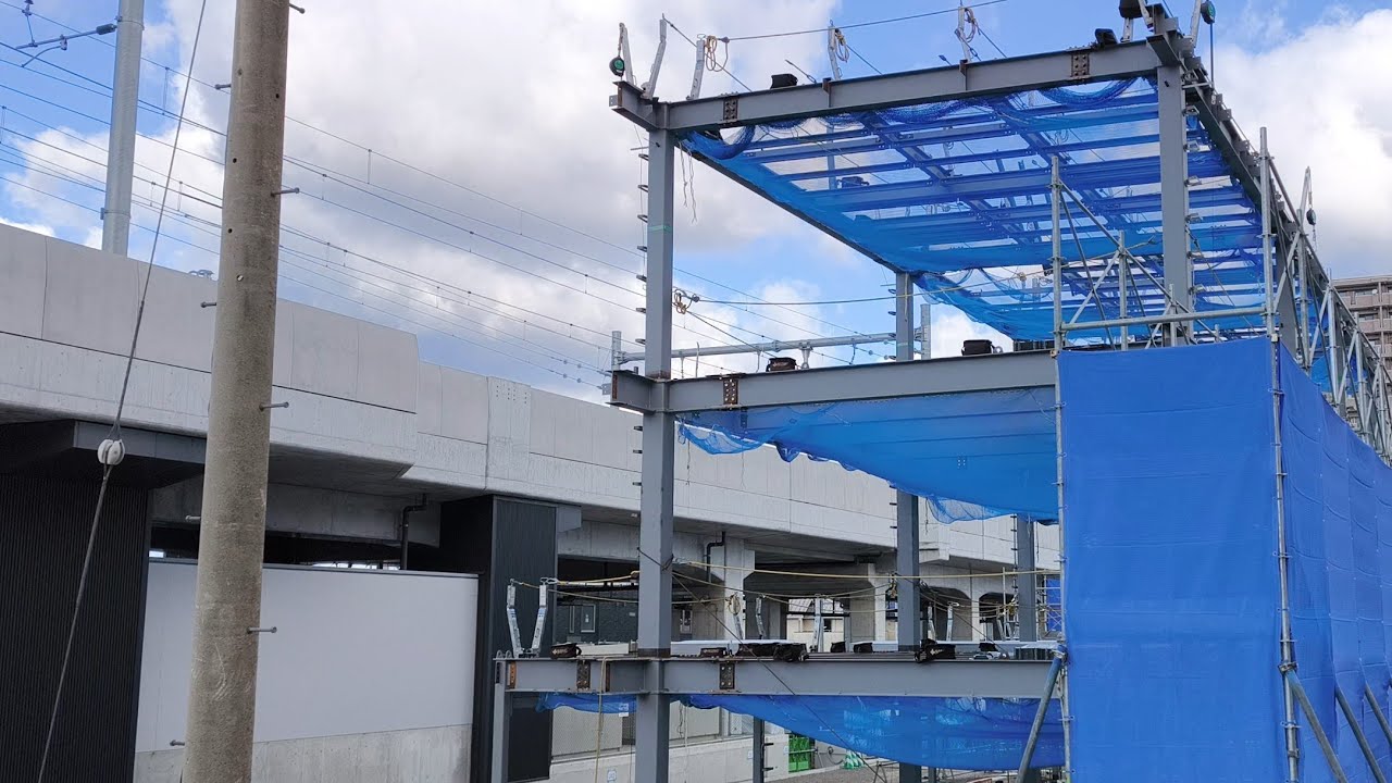 新JR松山駅周辺再開発状況 2026年(令和8年)1月下旬3
