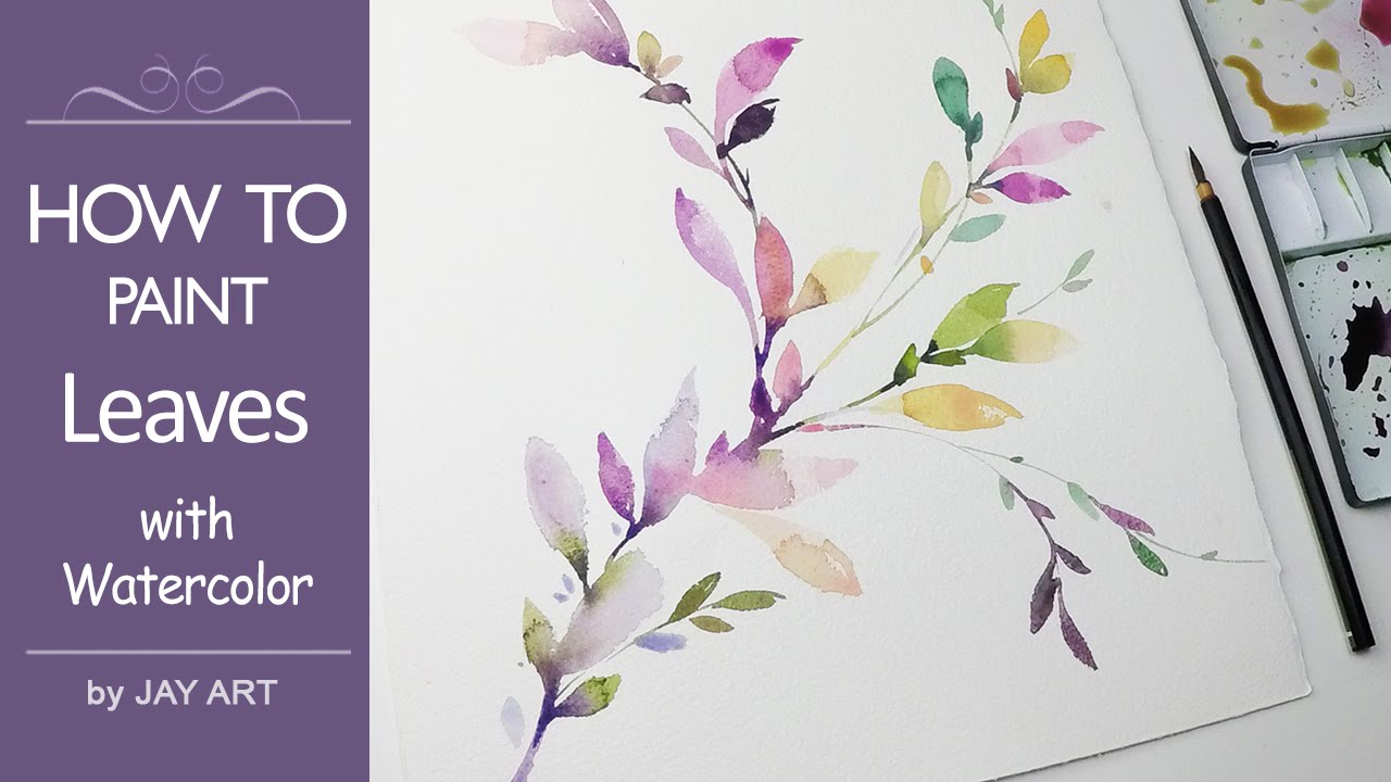 [LVL4] How to Paint Leaves with Watercolor