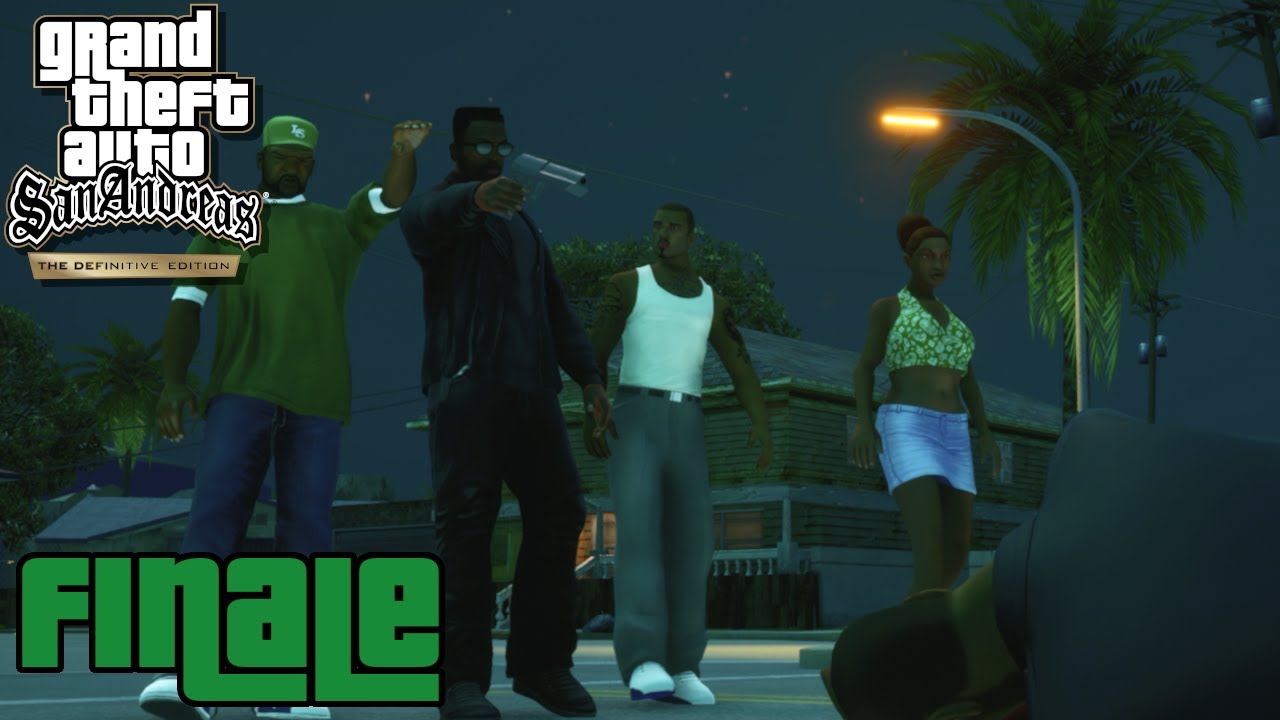 END OF THE LINE | Grand Theft Auto San Andreas: Definitive Edition LIVE PART 10 FINALE