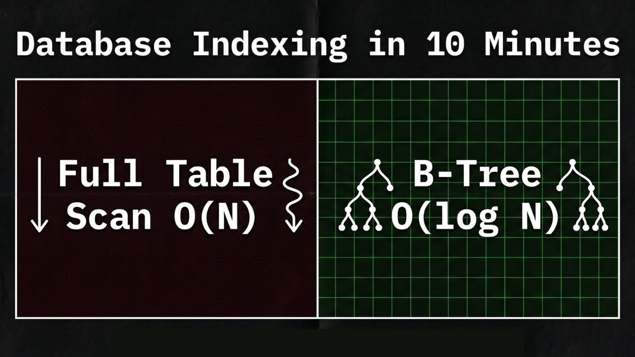 Database Indexing in 10 Minutes