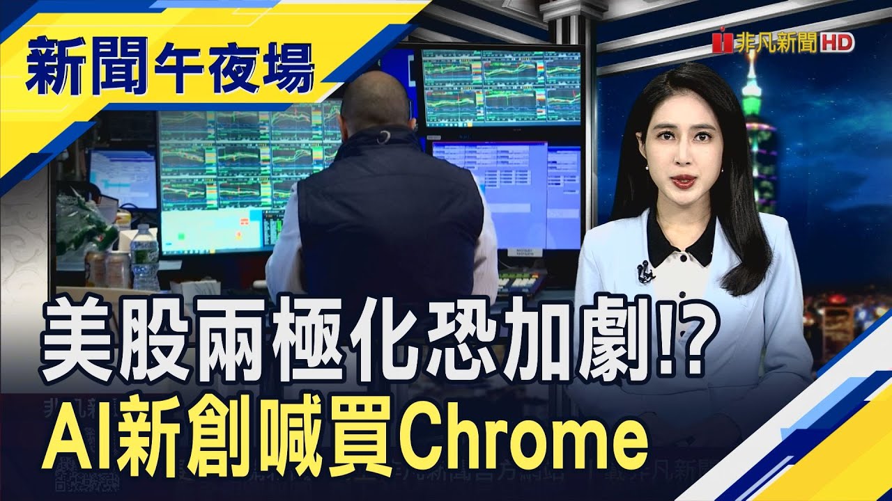 AI熱潮推升美股...科技7巨頭權重過高引隱憂!? 三元火災估損110億...台泥張安平率高層減薪2成｜主播 曹再蔆｜【新聞午夜場】20250813｜非凡財經新聞