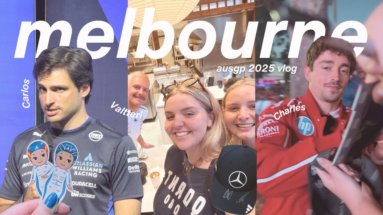 AUSGP 2025 | Melbourne F1 Grand Prix Vlog 🏎️ 🇦🇺 The most insane weekend of my life!!