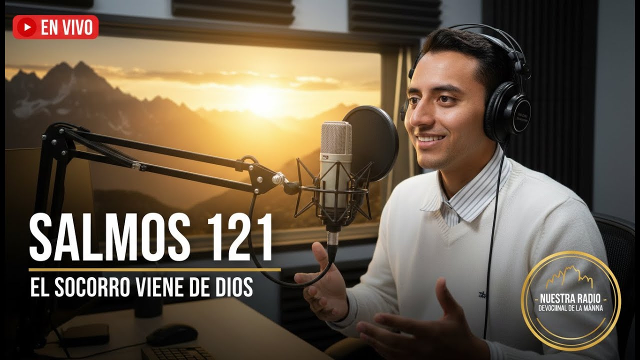 DIOS VIVE - ¿De Dónde Viene Tu Socorro? Cuando Te Sientes Abrumado | Salmos 121 🔴 EN VIVO 