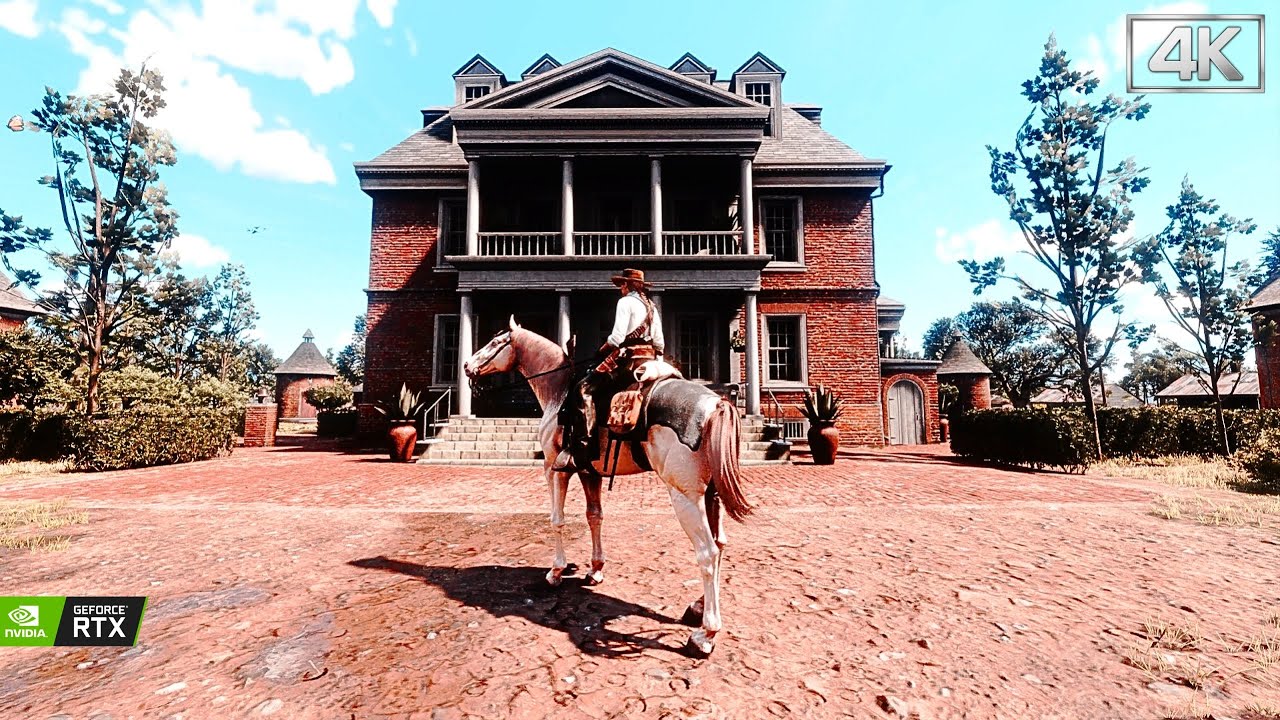 Relax Adventure Horse Ride ( Wild West ) | RDR 2 - Ambience Ride Max Graphics [4K]