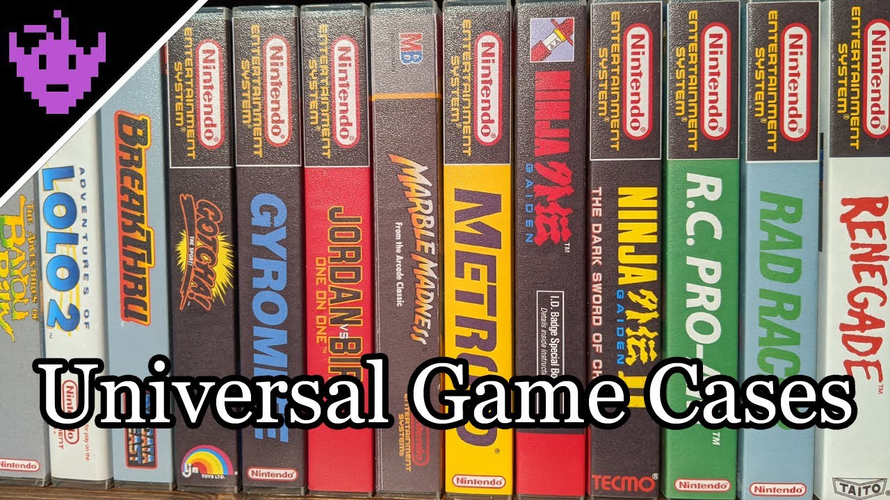 Collecting Tips: Universal Game Cases & How to Fit NES Games