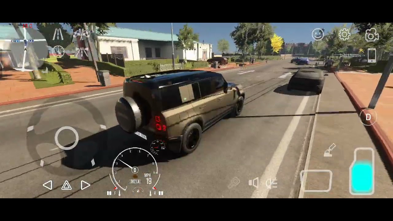 Just a chill drive in a Defender (Crash)