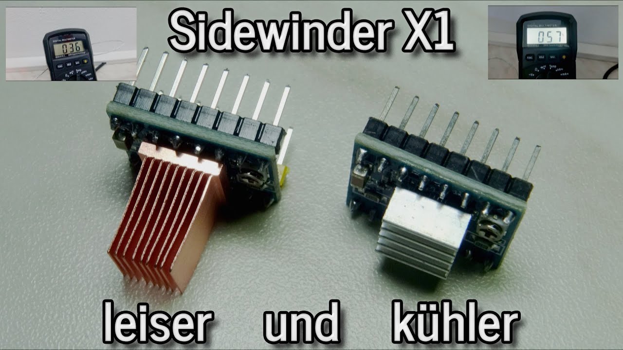 Sidewinder X1 leiser und kühler