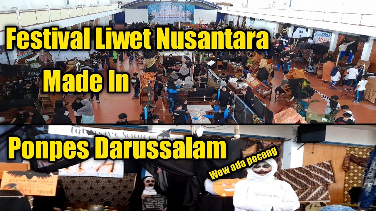 Festival Liwet Nusantara Made In Pondok Pesantren Darussalam Ciamis