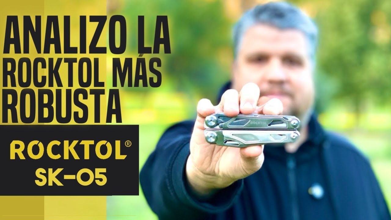 ¿Es la ROCKTOL SK05 la nueva Leatherman Surge? Revisión EDC4K
