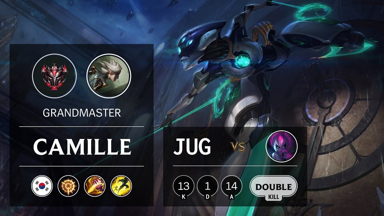 Camille Jungle vs Evelynn - KR Grandmaster Patch 9.11