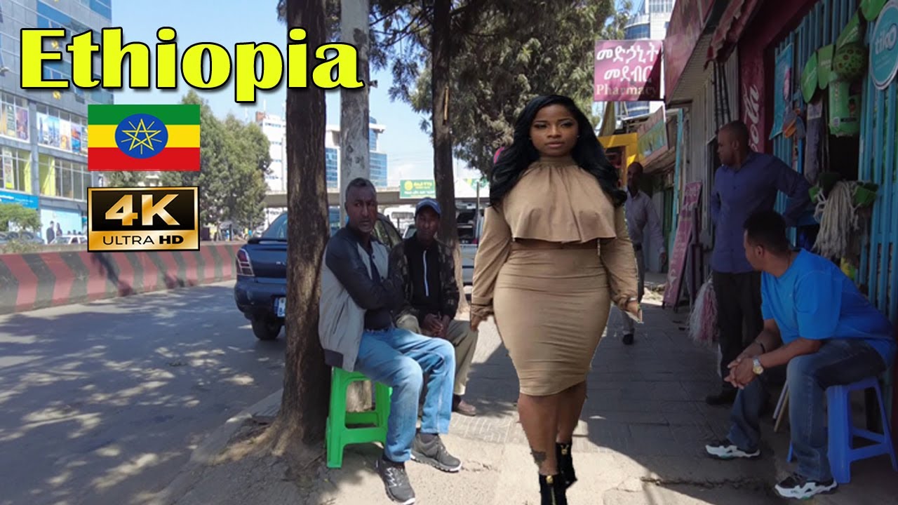አብነት Addis Ababa Walking Tour (364) Lideta to Abinet, 🇪🇹 Ethiopia [4K]