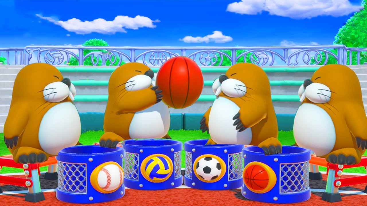 Super Mario Party - When Monty Mole joined Challenge Road - Shell Street