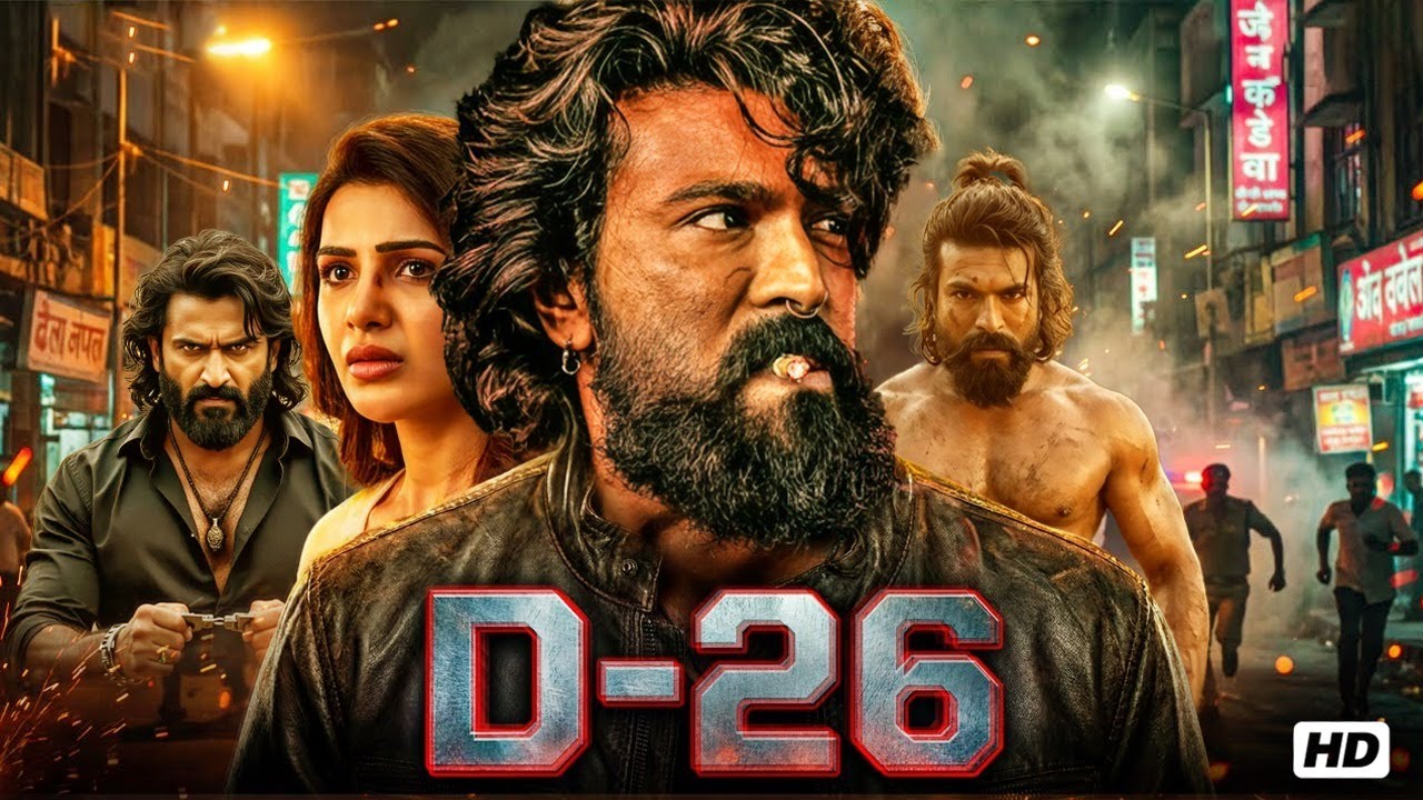 D-26 (2025) Ram Charan | Full Hindi Dubbed Action Fantasy War Movie South Indian Blockbuster HD