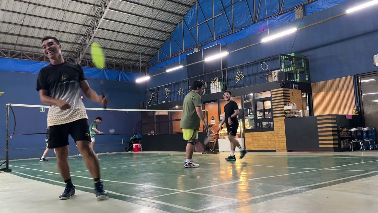 Badminton Game (Smashbox - 03/17/2026) Art and Maki vs Mark and Jerome SET 1