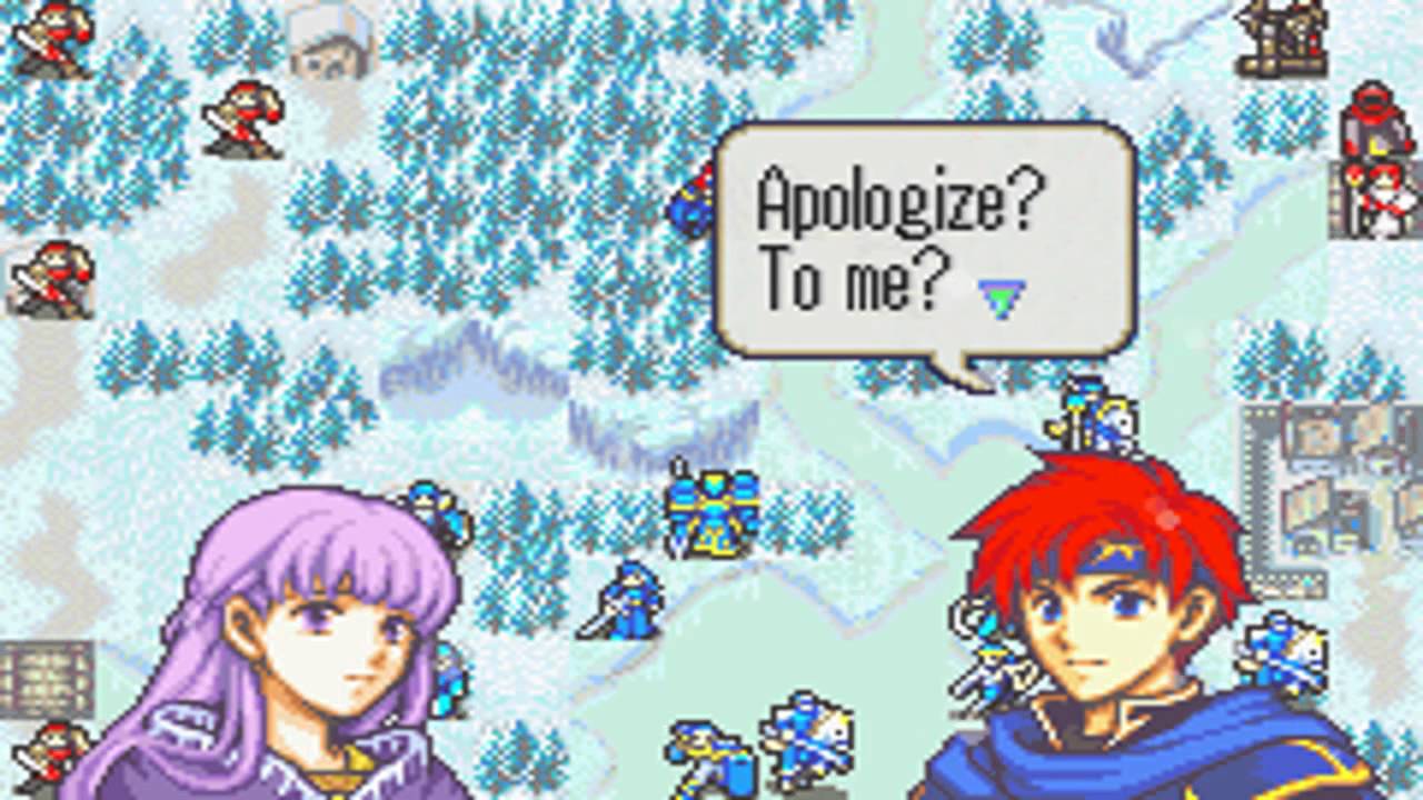 Fire Emblem The Sword of Seals: Roy and Sophia Support Conversations