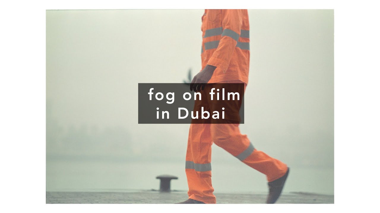 Fog on film in Dubai | Fuji Super HR 100 | Nikon F3