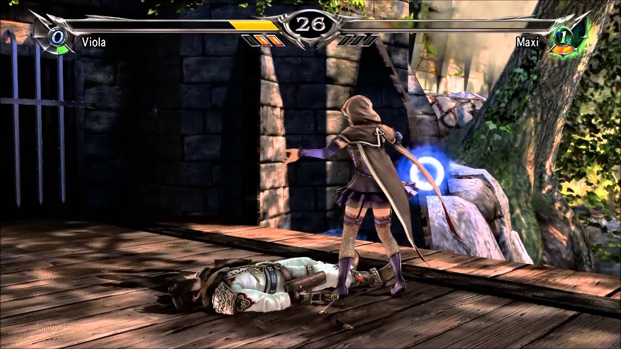 Soul Calibur 5 Tournament Geochron (Viola) vs MaskedFreedom (Maxi) 1080p 60fps