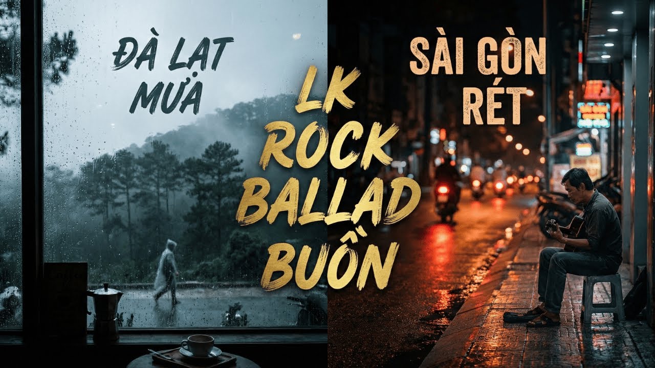 LK Rock Ballad Buồn 2026 | Gửi Em Đà Lạt Còn Mưa Không & Sài Gòn Giấu Đông (Nghe Là Khóc) | Ceeratoo