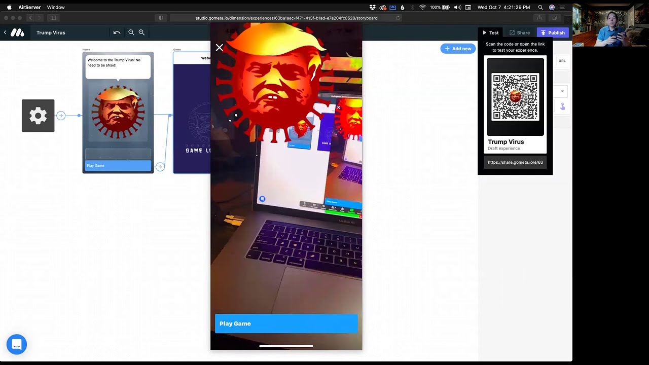 Metaverse AR App Development - Demo