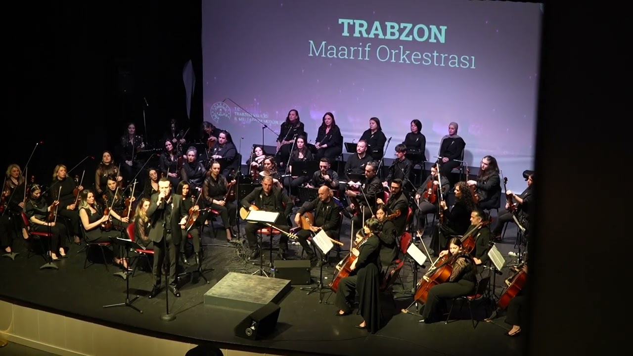 Trabzon Maarif Orkestrası Ogün Zıvalıoğlu - Şad Olup Gülmedim & Yolcu