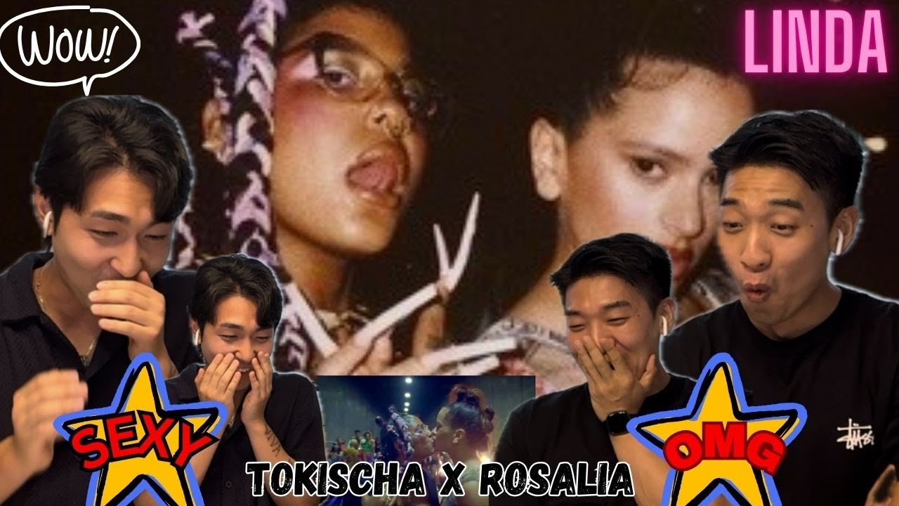ASI REACCIONAN DOS COREANOS AL VER EL VIDEO DE (TOKISCHA X ROSALIA - LINDA)  로살리아(LINDA) 뮤직비디오 찐 리액션