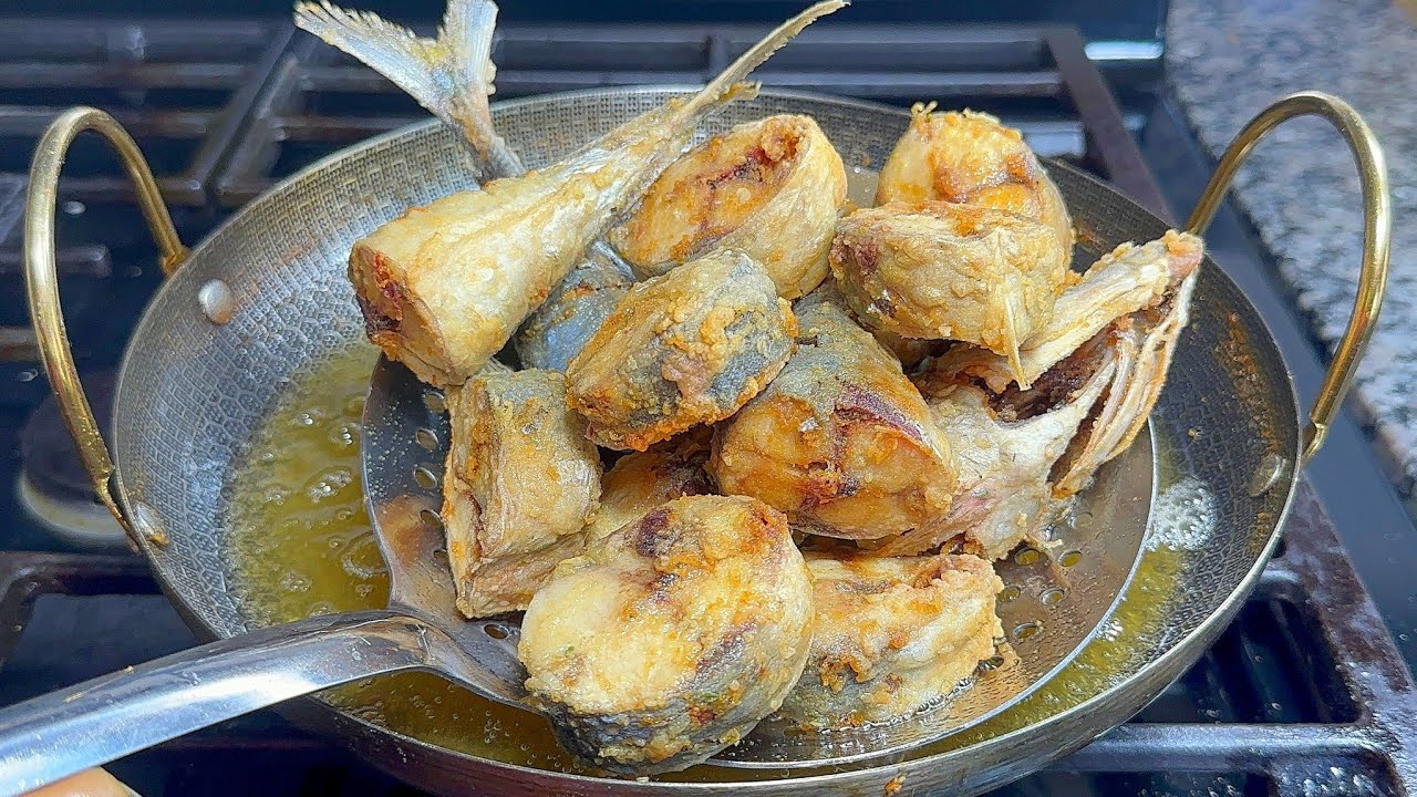 Frying: how to fry fish ghana style/perfect way to clean and fry fish /Ghanaian fish recipe