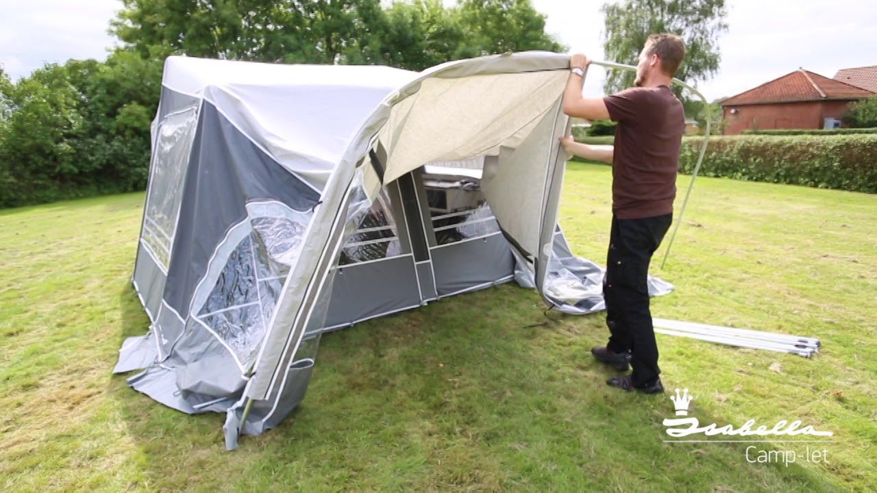 Isabella Camp-let Solsejl Living vejledning (Dansk)