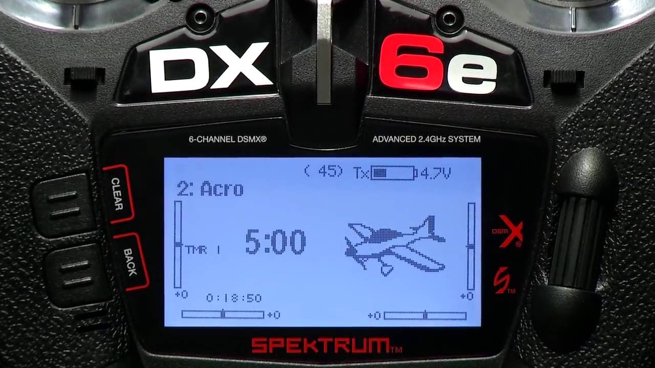 Spektrum DX6e 6 Channel DSMX Transmitter weymuller