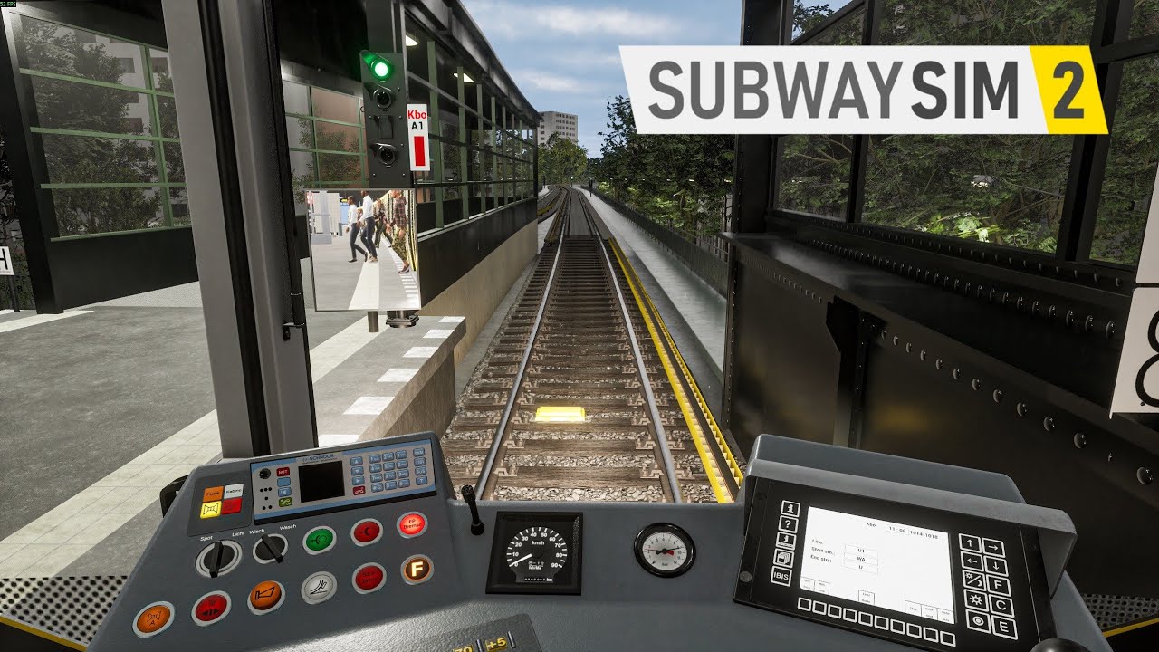 SubwaySim 2 | Berlin U1 Line | No Commentary - Gameplay